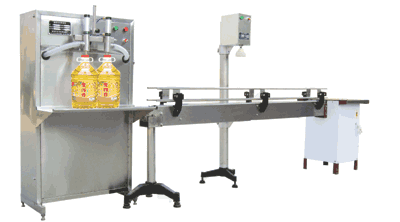 小桶裝半自動(dòng)液體灌裝機(jī)